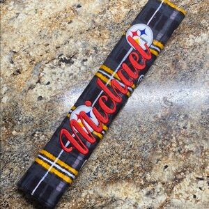 Side-By-Side Custom Steelers (Michael) Passenger Seatbelt Cover